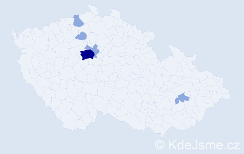 Jméno: 'Erol', počet výskytů 12 v celé ČR