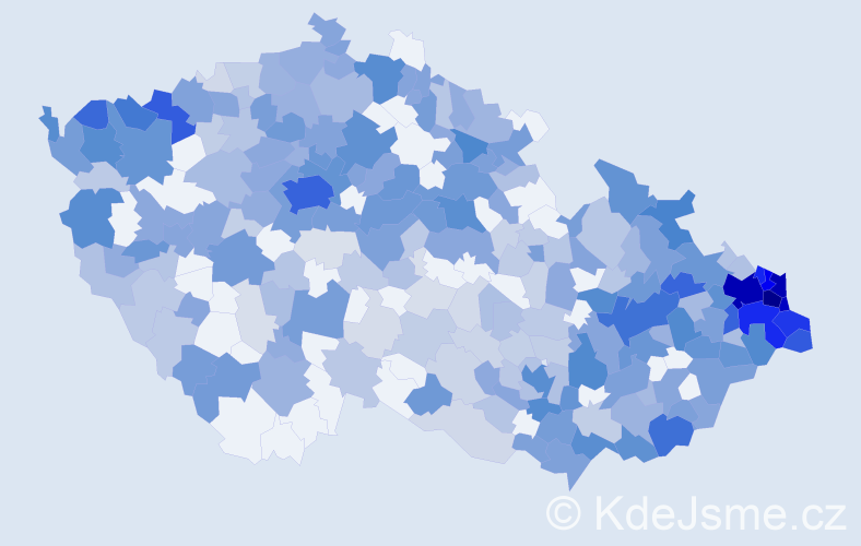 Jméno: 'Janka', počet výskytů 1006 v celé ČR