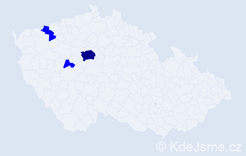 Jméno: 'Huu Khanh', počet výskytů 4 v celé ČR