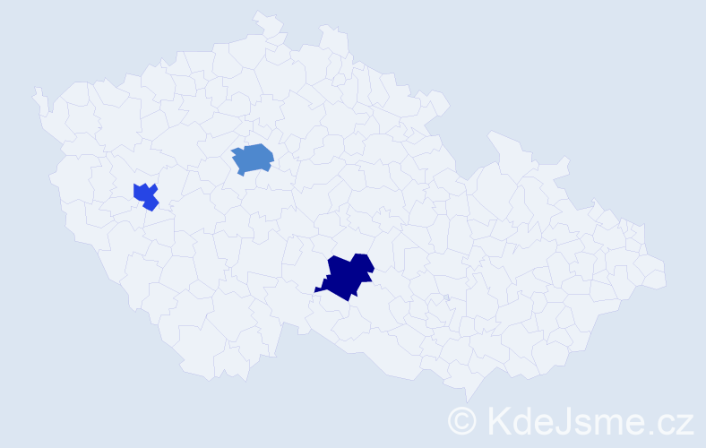 Jméno: 'Evheniy', počet výskytů 6 v celé ČR