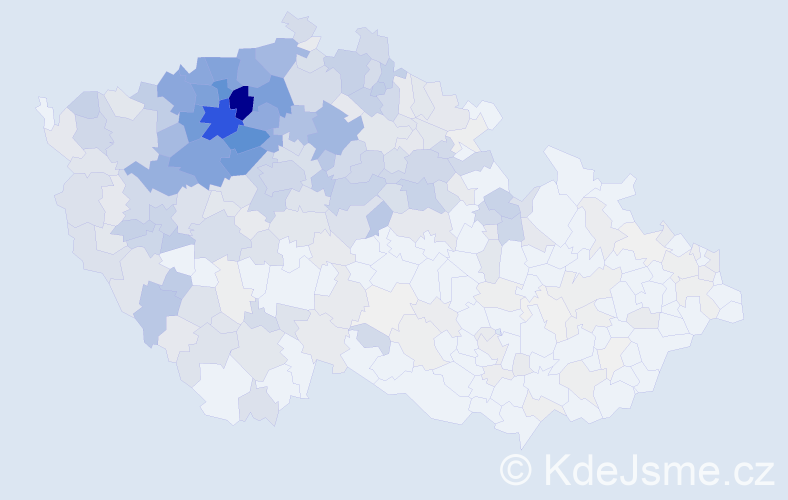Jméno: 'Venuše', počet výskytů 1267 v celé ČR
