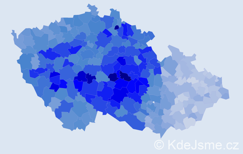 Jméno: 'Luboš', počet výskytů 22458 v celé ČR