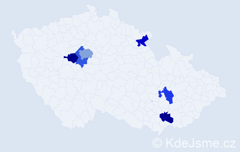 Jméno: 'Anissa', počet výskytů 8 v celé ČR