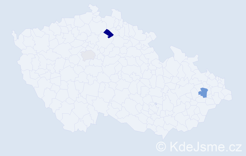 Jméno: 'Thi Duyen', počet výskytů 3 v celé ČR