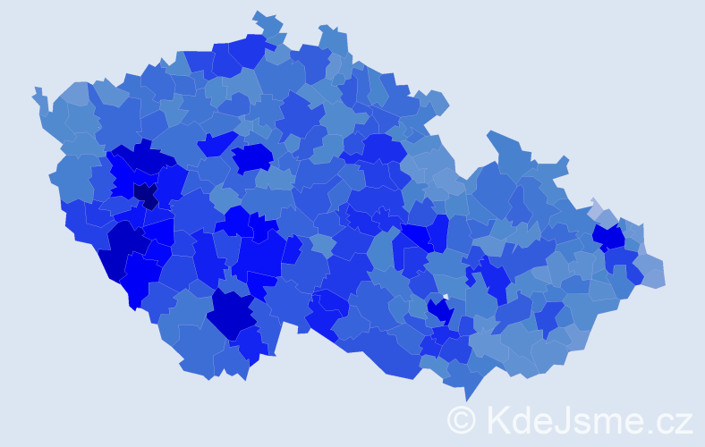 Jméno: 'Zdeňka', počet výskytů 73695 v celé ČR