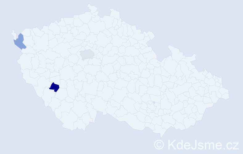 Jméno: 'Quang Diep', počet výskytů 4 v celé ČR
