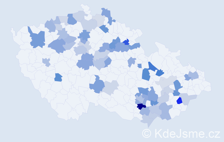 Jméno: 'Dobromil', počet výskytů 116 v celé ČR