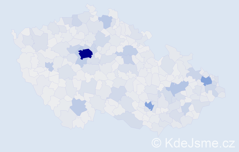 Jméno: 'Zuzana', počet výskytů 59946 v celé ČR