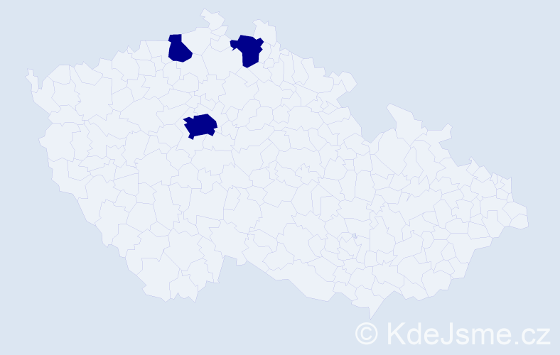 Jméno: 'Duc Thanh', počet výskytů 3 v celé ČR