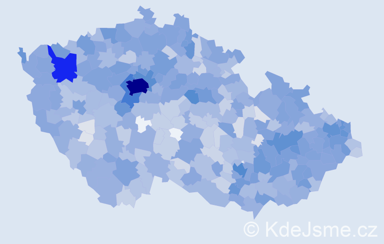 Jméno: 'Elena', počet výskytů 5612 v celé ČR