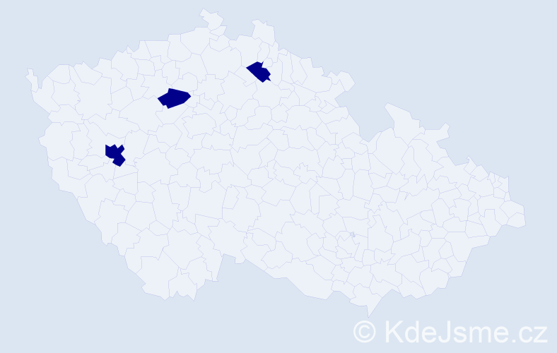 Jméno: 'David Rafael', počet výskytů 3 v celé ČR