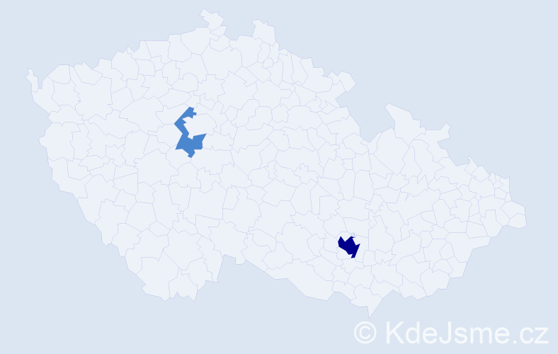 Jméno: 'Mark Thomas', počet výskytů 4 v celé ČR