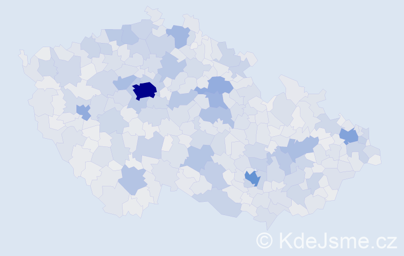Jméno: 'Ilona', počet výskytů 20304 v celé ČR