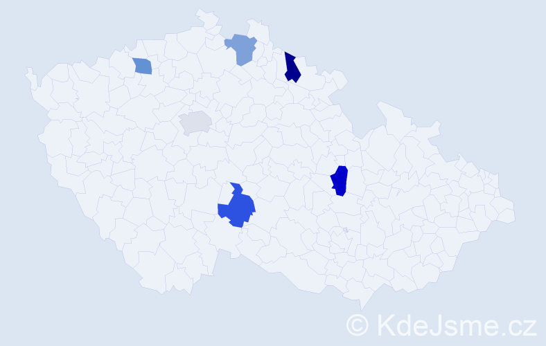 Jméno: 'David Andrew', počet výskytů 6 v celé ČR