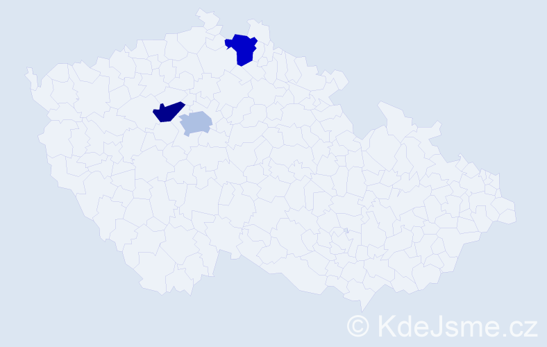 Jméno: 'Trong Huan', počet výskytů 3 v celé ČR