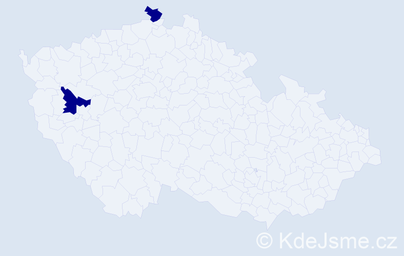 Jméno: 'Quang Thao', počet výskytů 2 v celé ČR