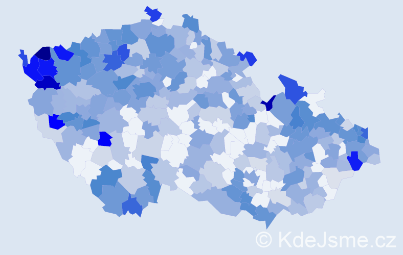Jméno: 'Juliana', počet výskytů 791 v celé ČR