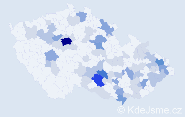 Jméno: 'Jiljí', počet výskytů 162 v celé ČR