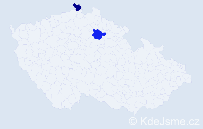 Jméno: 'Joseph Anthony', počet výskytů 2 v celé ČR