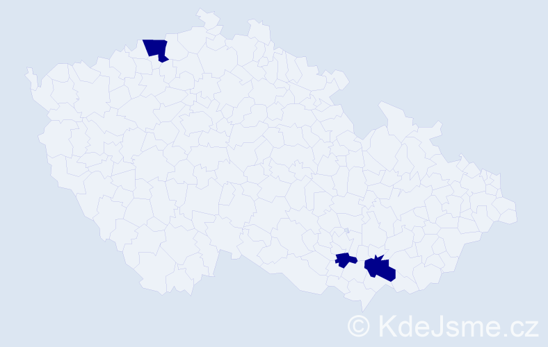 Jméno: 'Sanjay', počet výskytů 3 v celé ČR
