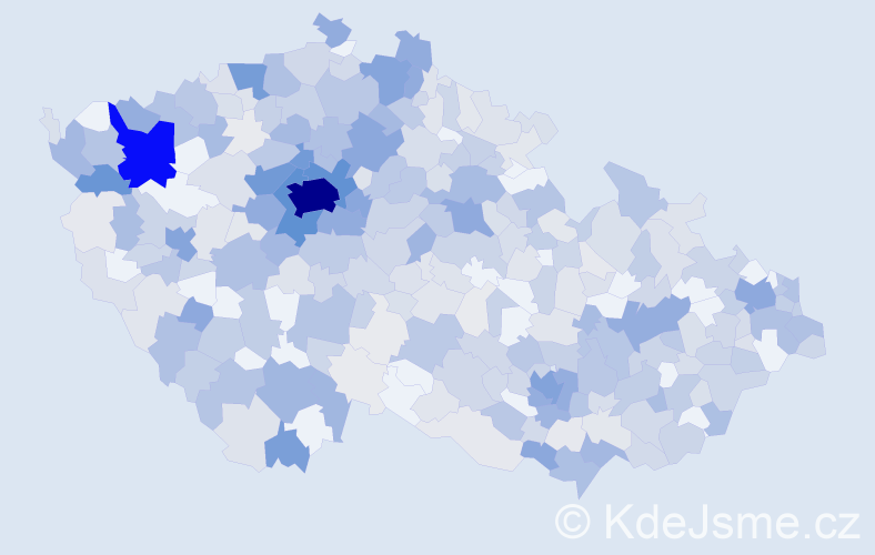 Jméno: 'Tatiana', počet výskytů 2034 v celé ČR