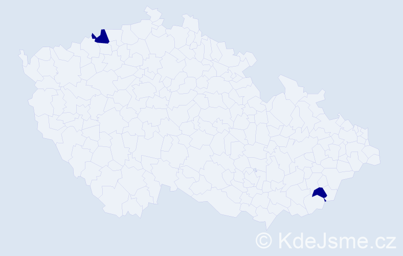 Jméno: 'Adam Paul', počet výskytů 2 v celé ČR