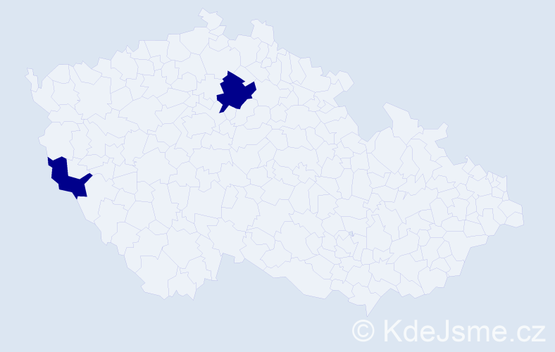 Jméno: 'Ngoc Hieu', počet výskytů 2 v celé ČR