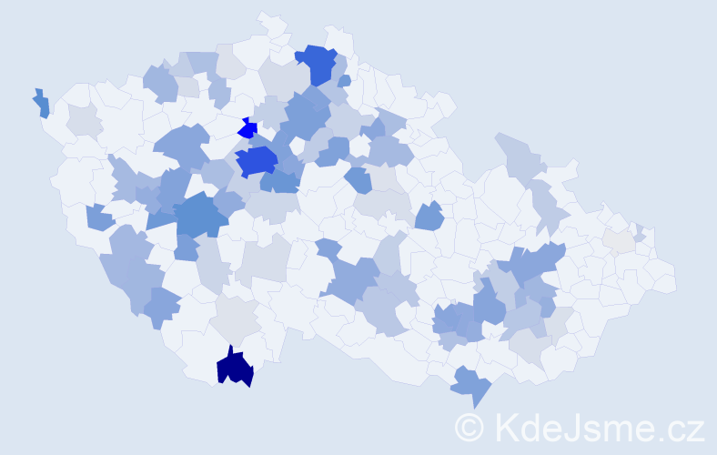 Jméno: 'Alexandru', počet výskytů 275 v celé ČR