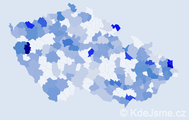 Jméno: 'Ľubica', počet výskytů 492 v celé ČR