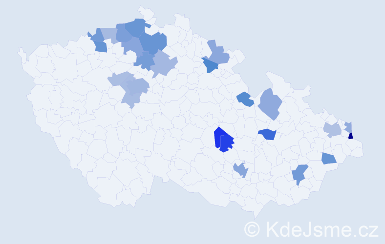 Jméno: 'Dolores', počet výskytů 42 v celé ČR