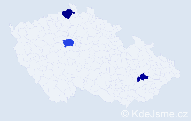 Jméno: 'Xuan Loc', počet výskytů 8 v celé ČR