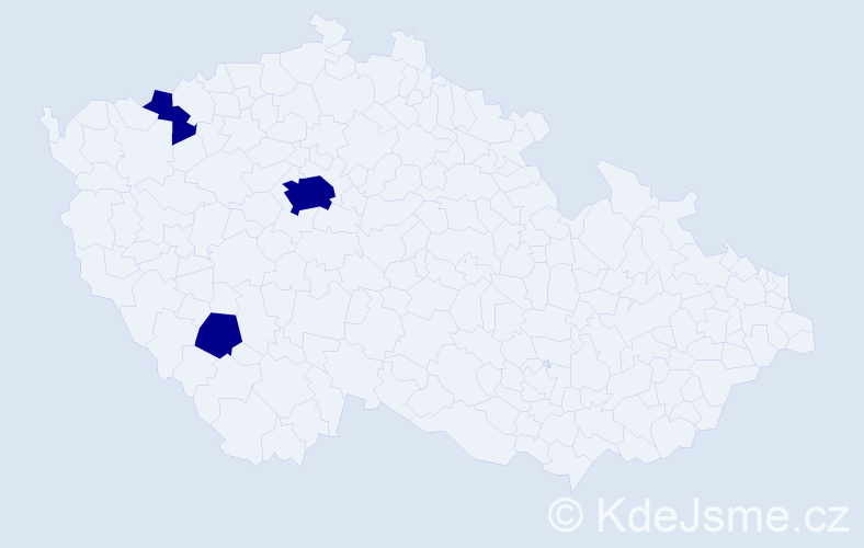 Jméno: 'Dylan Alexander', počet výskytů 3 v celé ČR