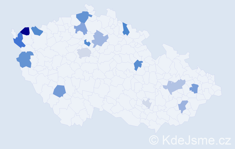 Jméno: 'Anh Duc', počet výskytů 20 v celé ČR