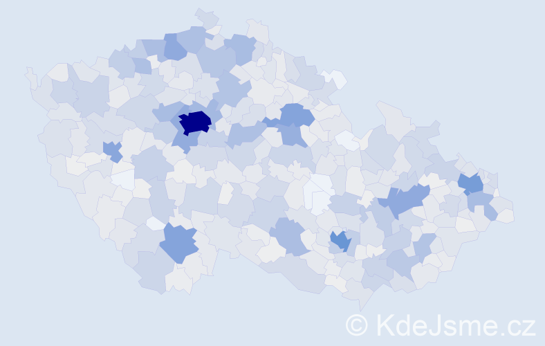 Jméno: 'Nella', počet výskytů 2129 v celé ČR