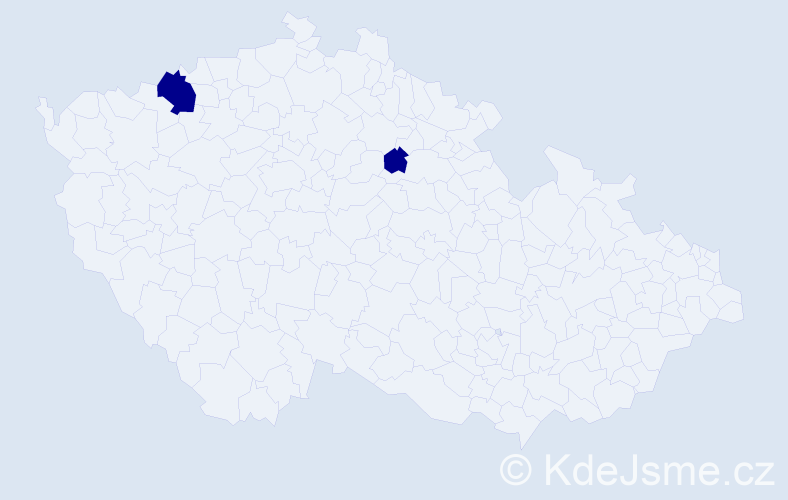 Jméno: 'Van Quy', počet výskytů 2 v celé ČR