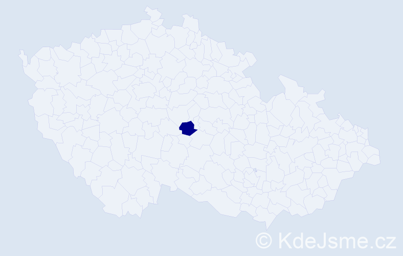 Jméno: 'Marcela Alexandra', počet výskytů 1 v celé ČR