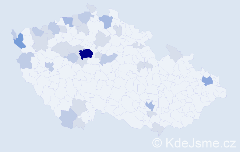 Jméno: 'Quynh', počet výskytů 79 v celé ČR