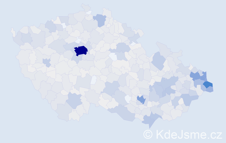 Jméno: 'Žofie', počet výskytů 2295 v celé ČR