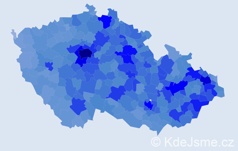 Jméno: 'Ondřej', počet výskytů 68549 v celé ČR