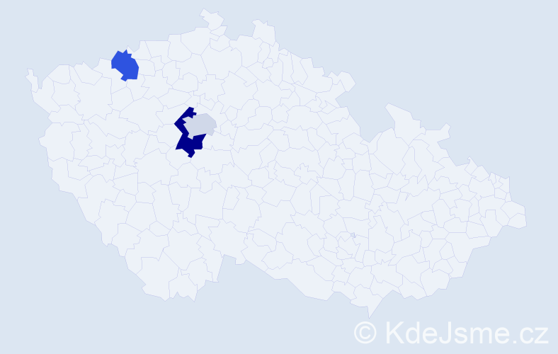 Jméno: 'Khanh Ly', počet výskytů 4 v celé ČR
