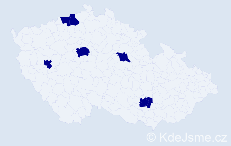 Jméno: 'Trong Minh', počet výskytů 7 v celé ČR