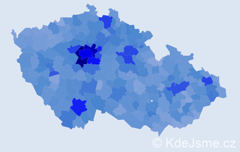 Jméno: 'Matyáš', počet výskytů 22954 v celé ČR