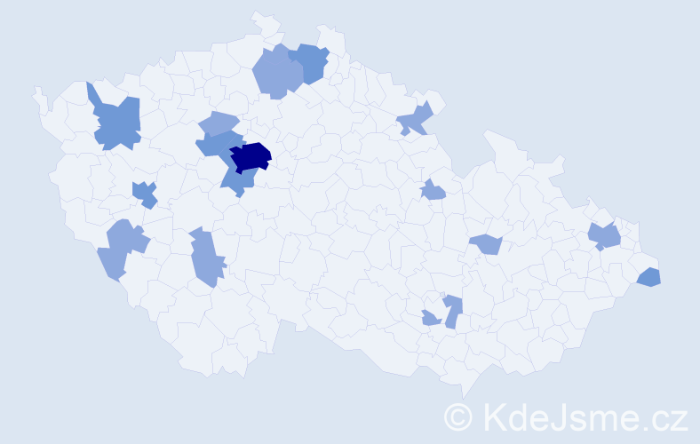 Jméno: 'Anna-Maria', počet výskytů 28 v celé ČR