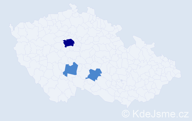 Jméno: 'Renat', počet výskytů 5 v celé ČR