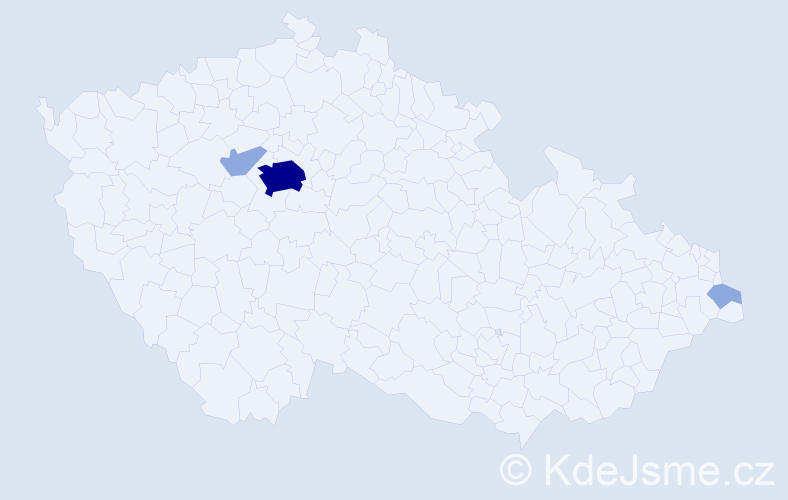 Jméno: 'Simon David', počet výskytů 7 v celé ČR