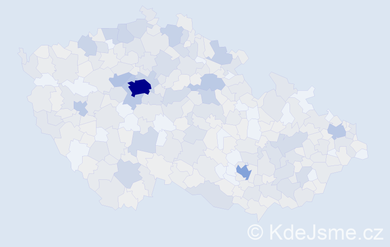 Jméno: 'Anna Marie', počet výskytů 976 v celé ČR