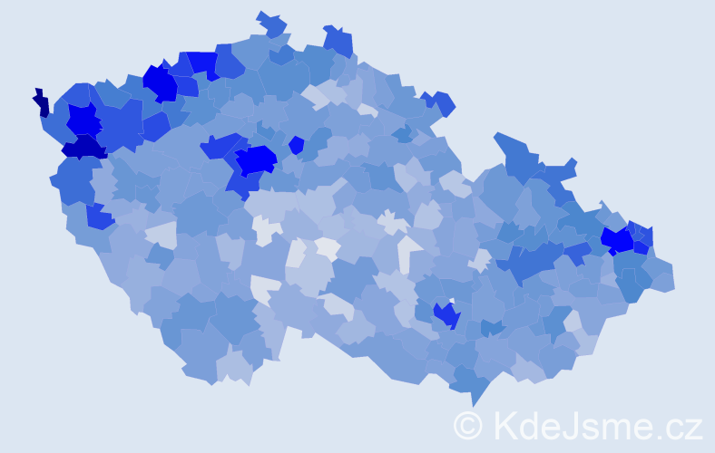 Jméno: 'Alexandr', počet výskytů 6609 v celé ČR