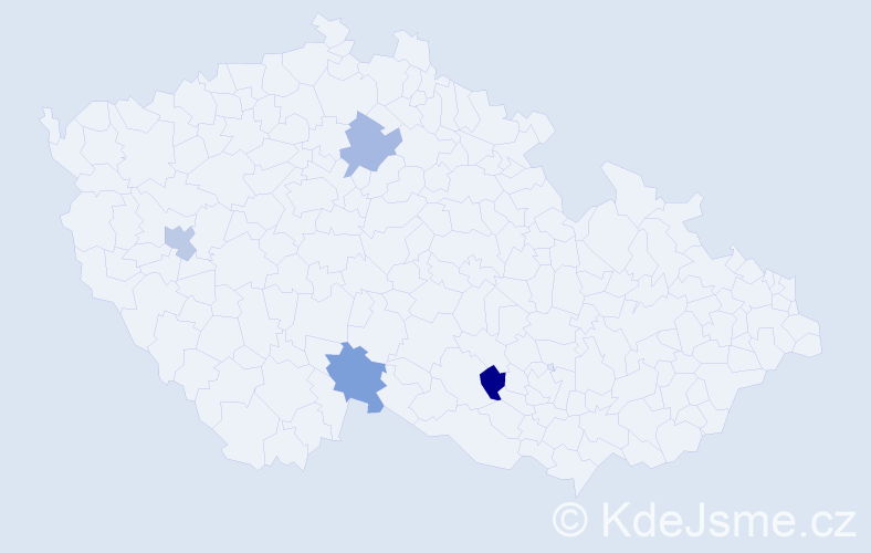 Jméno: 'Quang Dinh', počet výskytů 4 v celé ČR