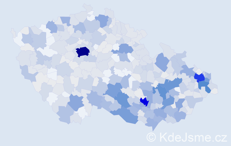 Jméno: 'Drahoslav', počet výskytů 1202 v celé ČR