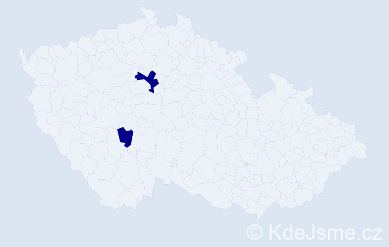 Jméno: 'Khac Thanh', počet výskytů 2 v celé ČR